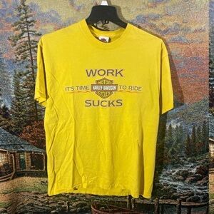 Harley-Davidson Men's Bold Yellow Tee